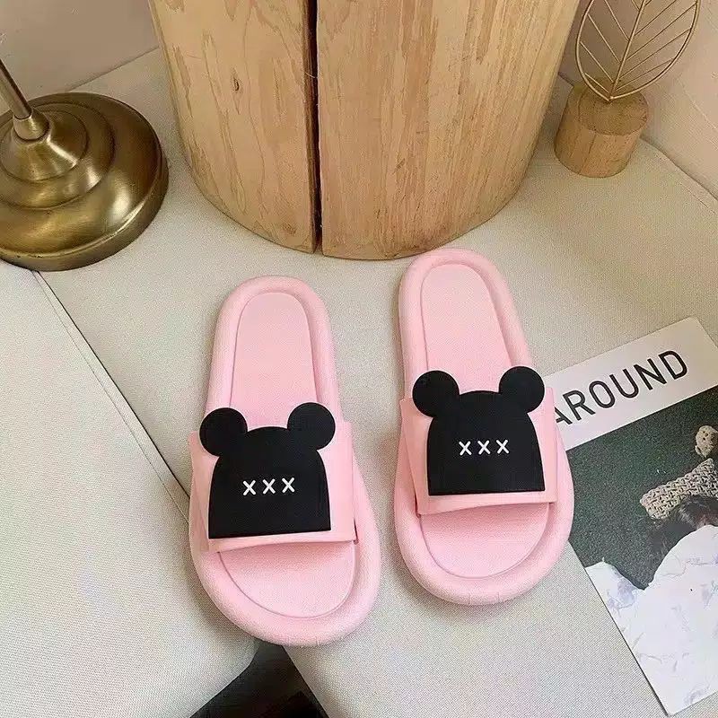 sandal slop xxx kekinian-Pink