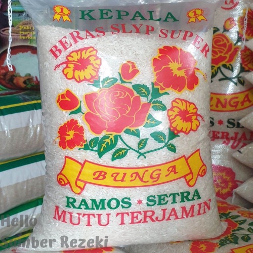 

Beras Setra Ramos Cap Bunga 5 Kg