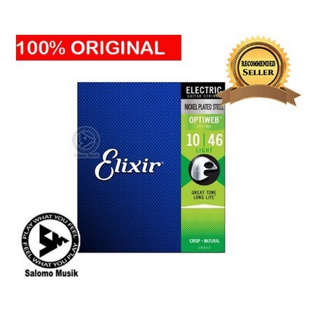 Senar Gitar Elektrik Original Elixir 19052
