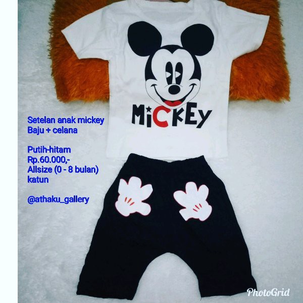 Setelan baju bayi cowok