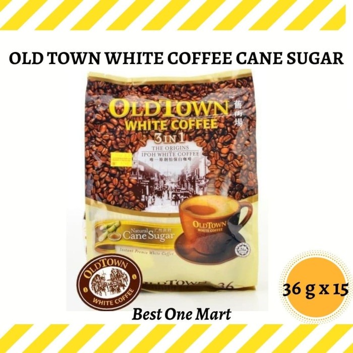 

Old Town White Coffee 3 in 1 Cane Sugar Kopi Old Town Gula Tebu 540 g