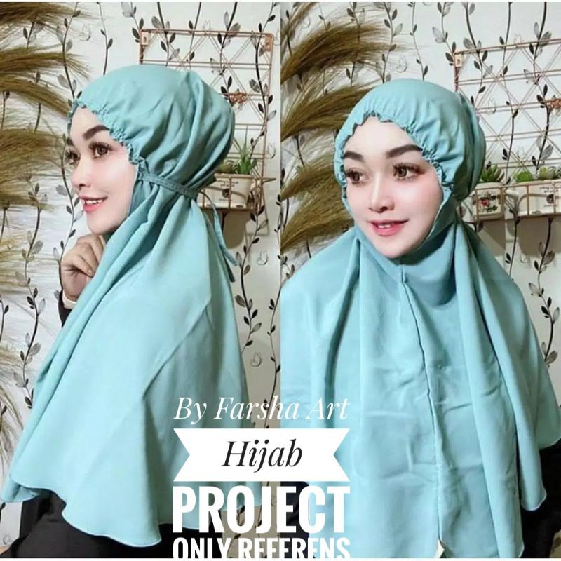 Bergo Kerut muka sally Best Seller FAHijab