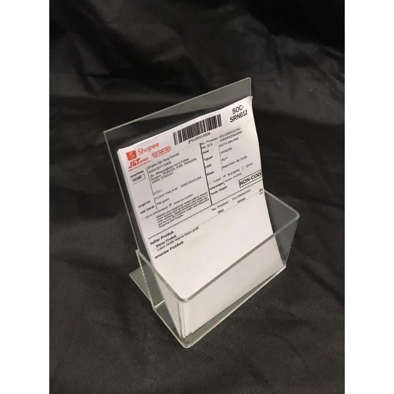 

Akrilik brosur F4 Tempel dinding