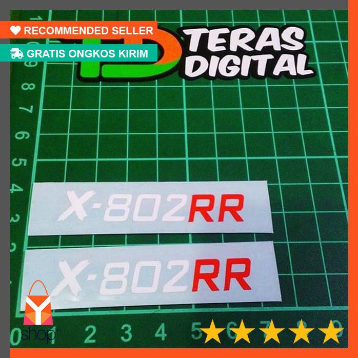 TERLARIS  Cutting Sticker X-802RR / X 802 RR (Nolan / X-Lite)