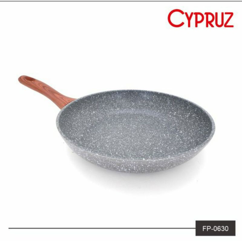 Wajan Penggorengan Frypan Marble Cypruz 20cm FP-0630