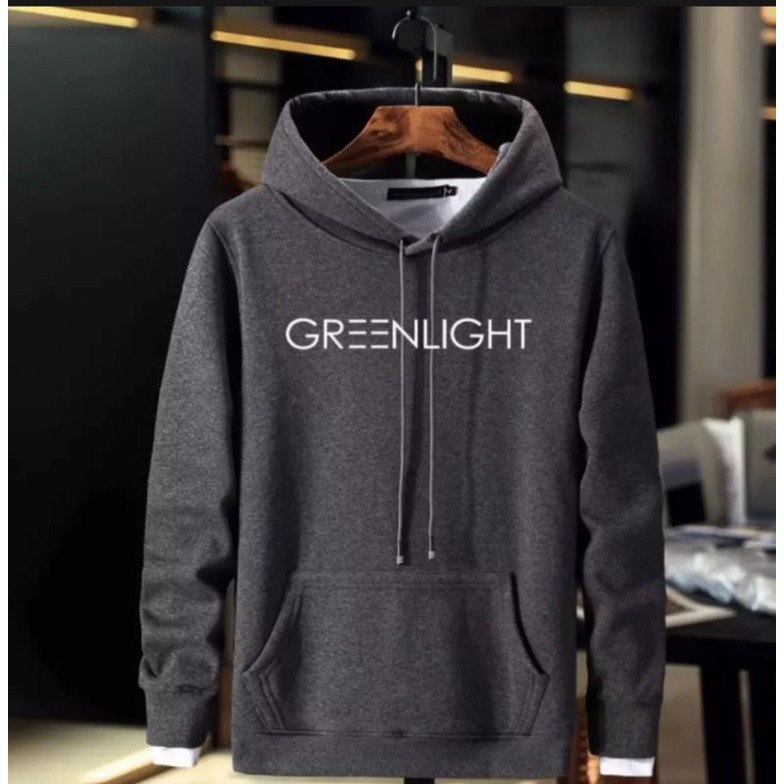 Sweater hoodie GREENLIGHT premium / jaket hoodie unisex / Hoodie pria wanita / Cod