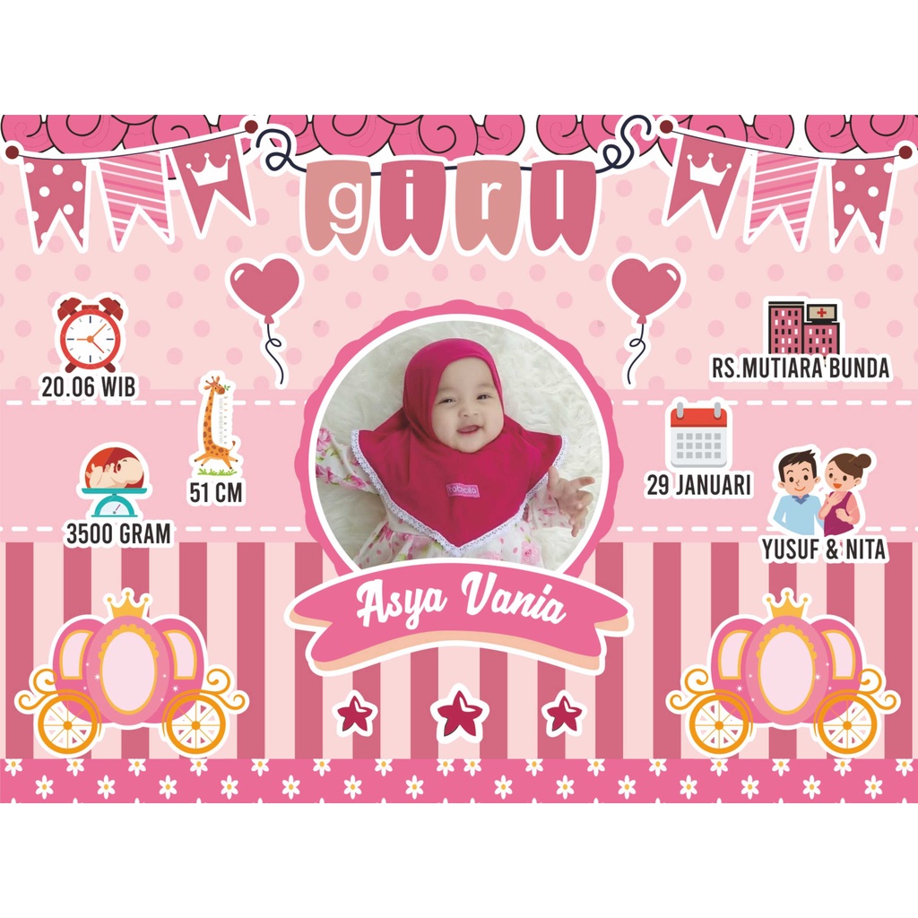 CETAK BIODATA BAYI UKURAN BESAR 17R/12Rs (48x32)cm-37
