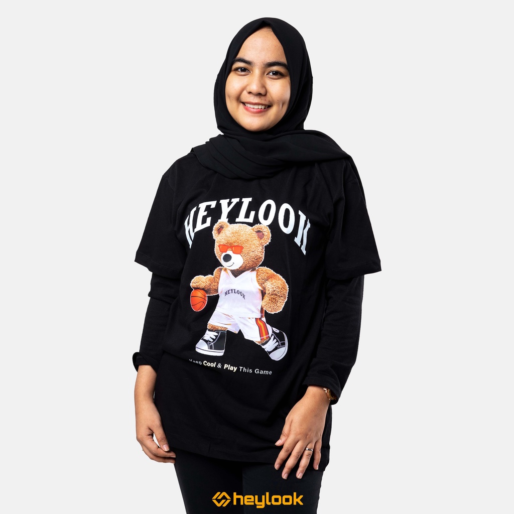 Heylook Project - Basket | T-Shirt Pria Wanita | Kaos Pria Wanita Unisex