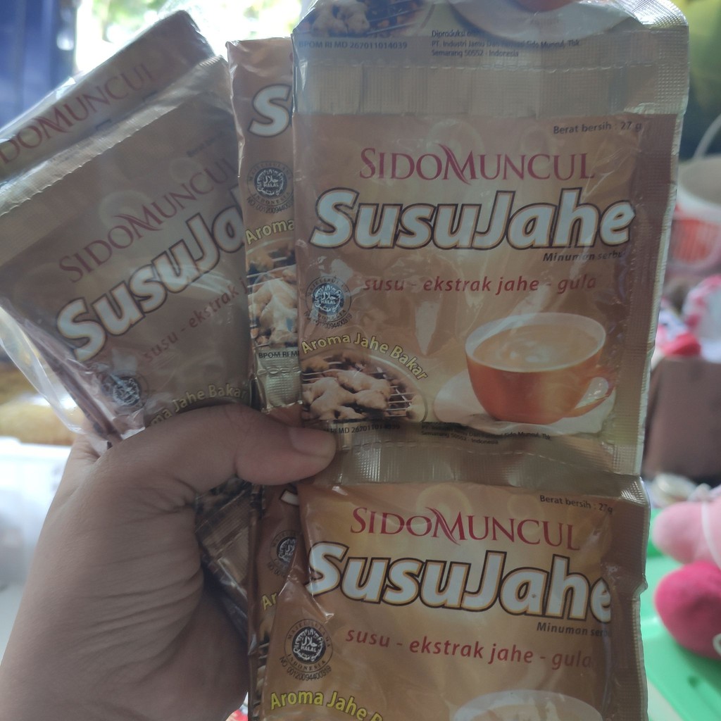 

Susu Jahe Sidomuncul Rentengan (10 pcs)