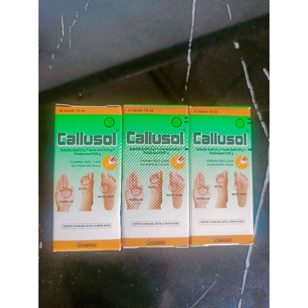 CALLUSOL OBAT KUTIL MATA IKAN DAN KAPALAN