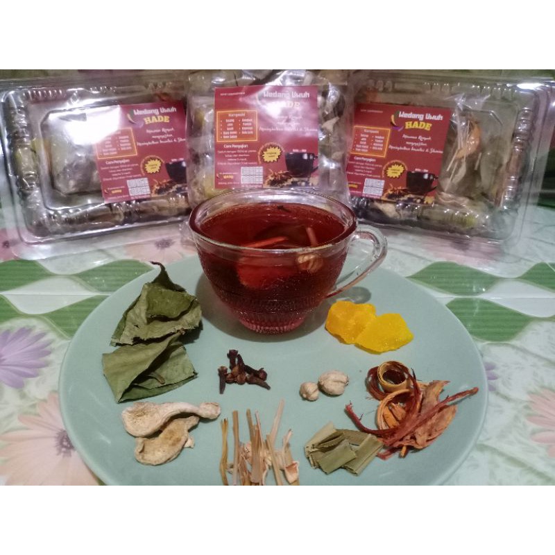 

Wedang Uwuh Komplit + Gula Batu/khas jogja/minuman rempah