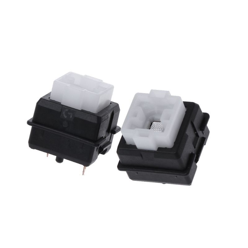 CRE  2Pcs Original Romer-G Switch Omron Axis for Logitech G910 G810 G413 K840 RGB Axis Keyboard Switch