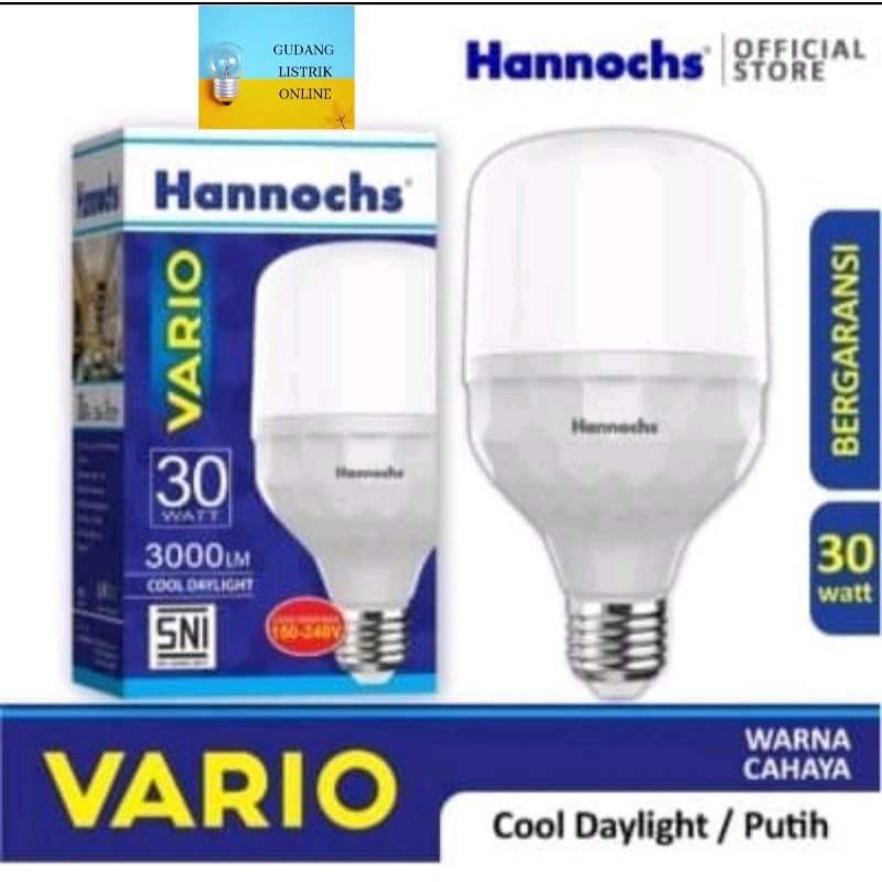 LAMPU LED HANNOCHS VARIO 6 WATT,12 WATT,18WATT,22WATT,30WATT,36WATT,45WATT,50 Watt