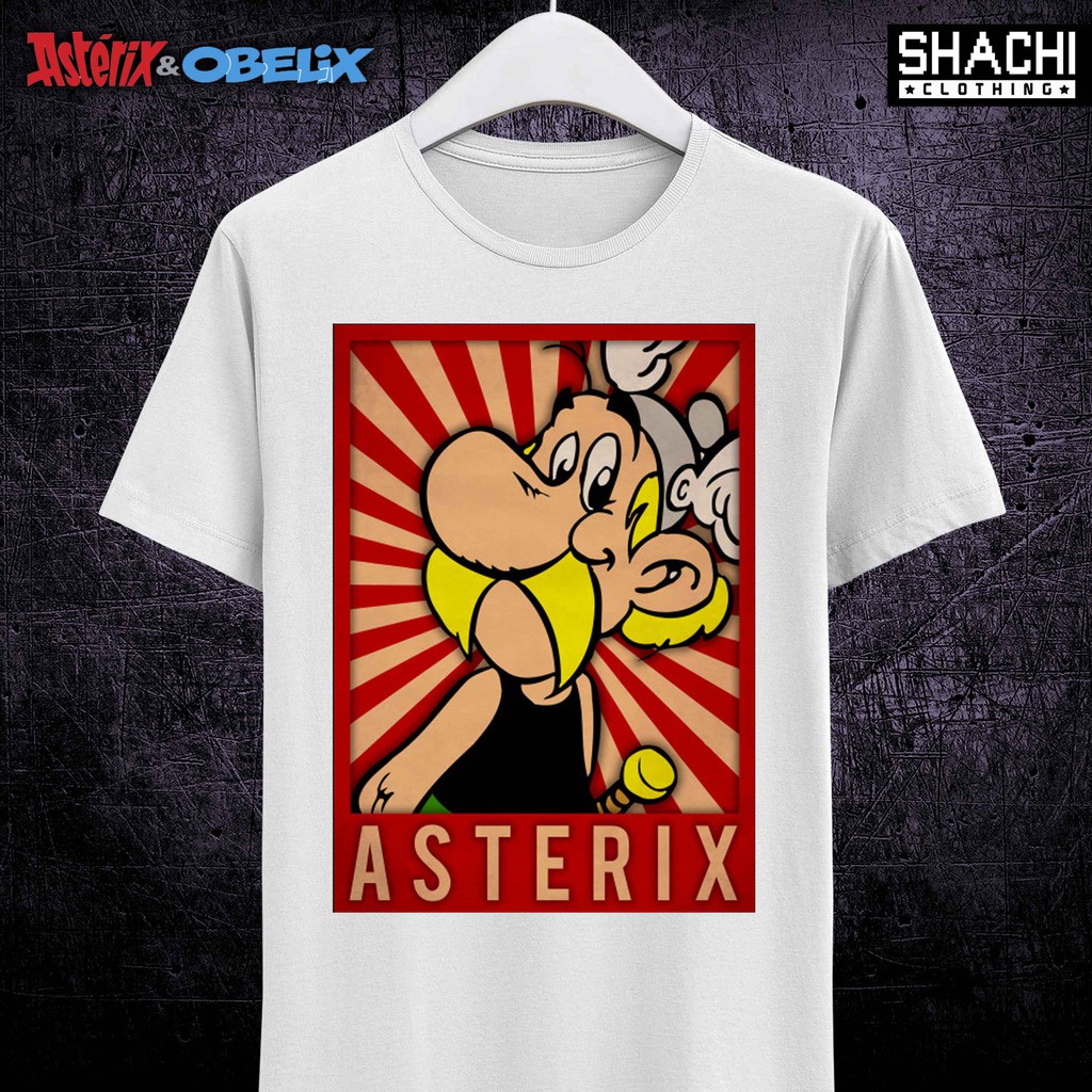 T Shirt Kaos Komik Jadul ASTERIX & OBELIX 04 - Premium White NSA
