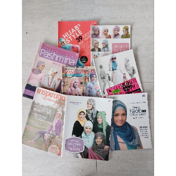 preloved buku & majalah fashion hijab