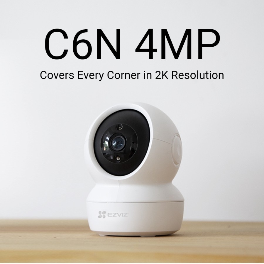 C6N 2K 4MP EZVIZ Smart CCTV Wi-Fi Pan &amp; Tilt Camera Wireless GARANSI RESMI 100% ORIGINAL