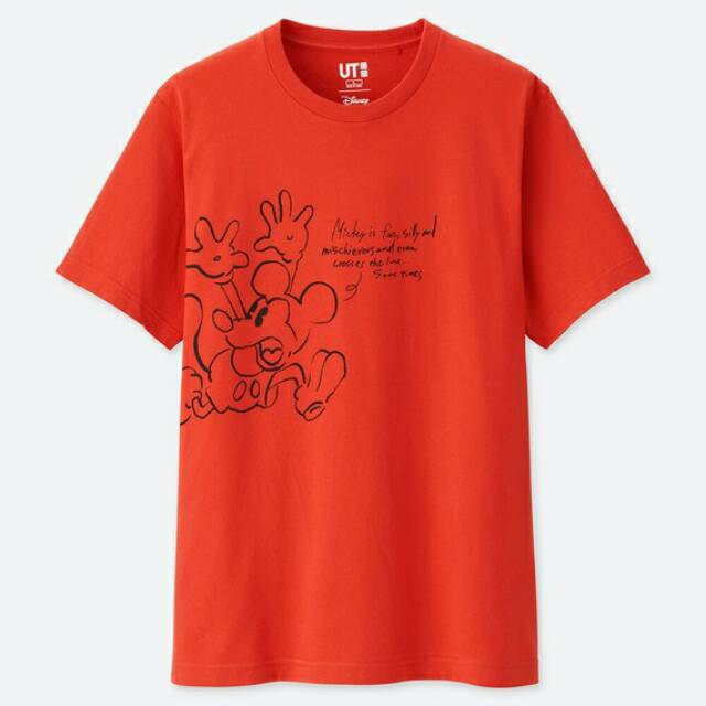 UT SHIRT/ Kaos Pria Uniqlo x Celebrate Mickey 2