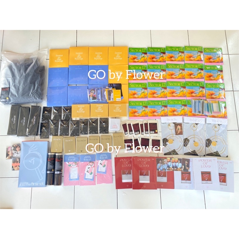 SECTOR17 ALBUM ALL MERCH SEVENTEEN