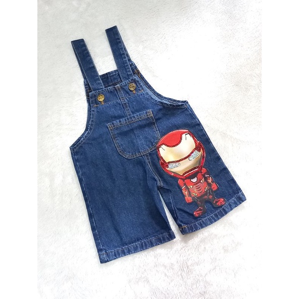 OVERALL LED (NYALA)/OVERALL JEANS ANAK