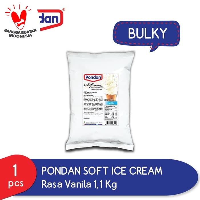 

Jual Pondan Soft Ice Cream Vanilla