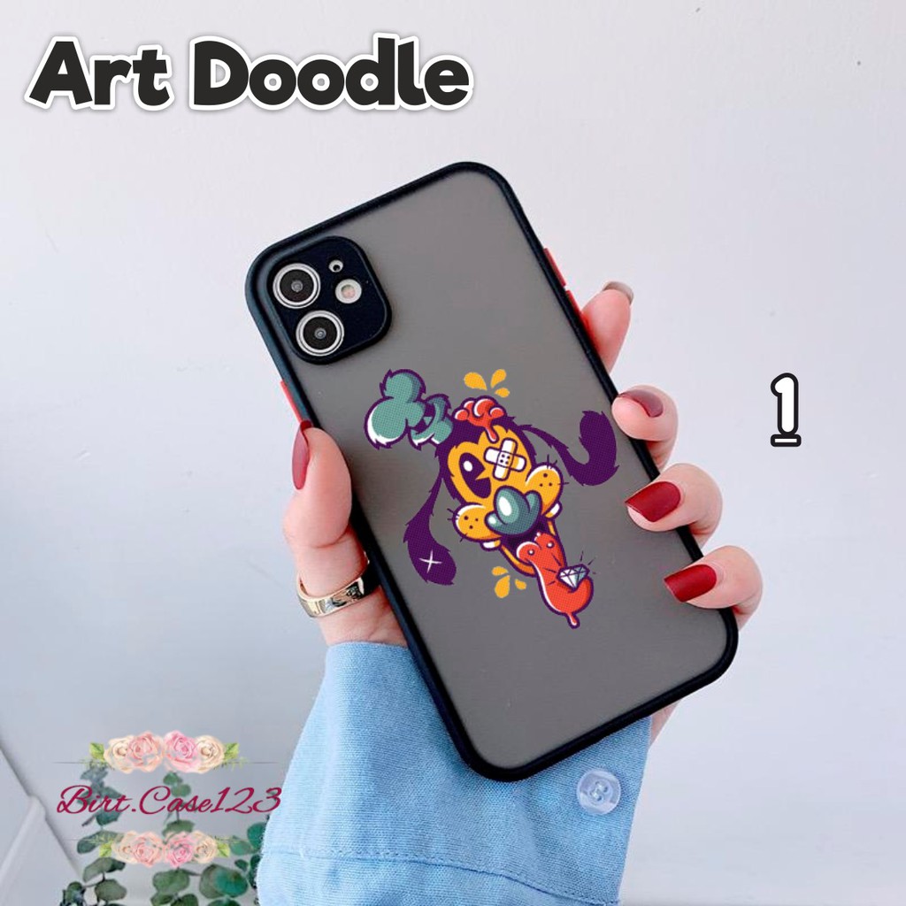 SOFTCASE DOVE ART DOODLE OPPO VIVO SAMSUNG XIAOMI REALME IPHONE ALL TYPE BC5832