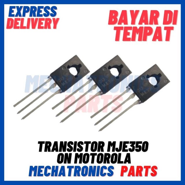 2PCS [SMC-9143] TRANSISTOR MJE350 ON MOTOROLA