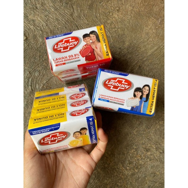 Lifebuoy sabun batang 4x60g