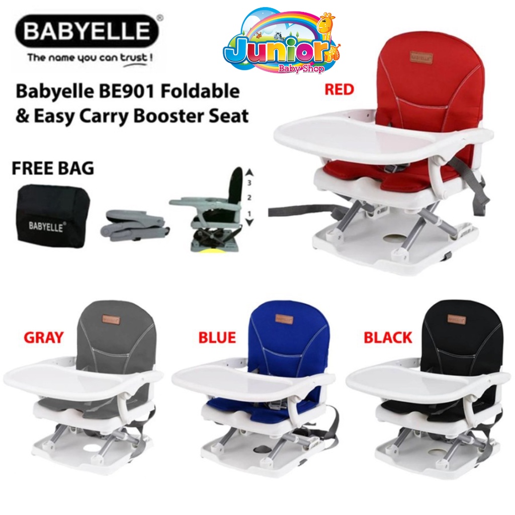 Kursi Makan Bayi Baby Chair BabyElle BE901 Foldable and Easy Carry Booster Seat