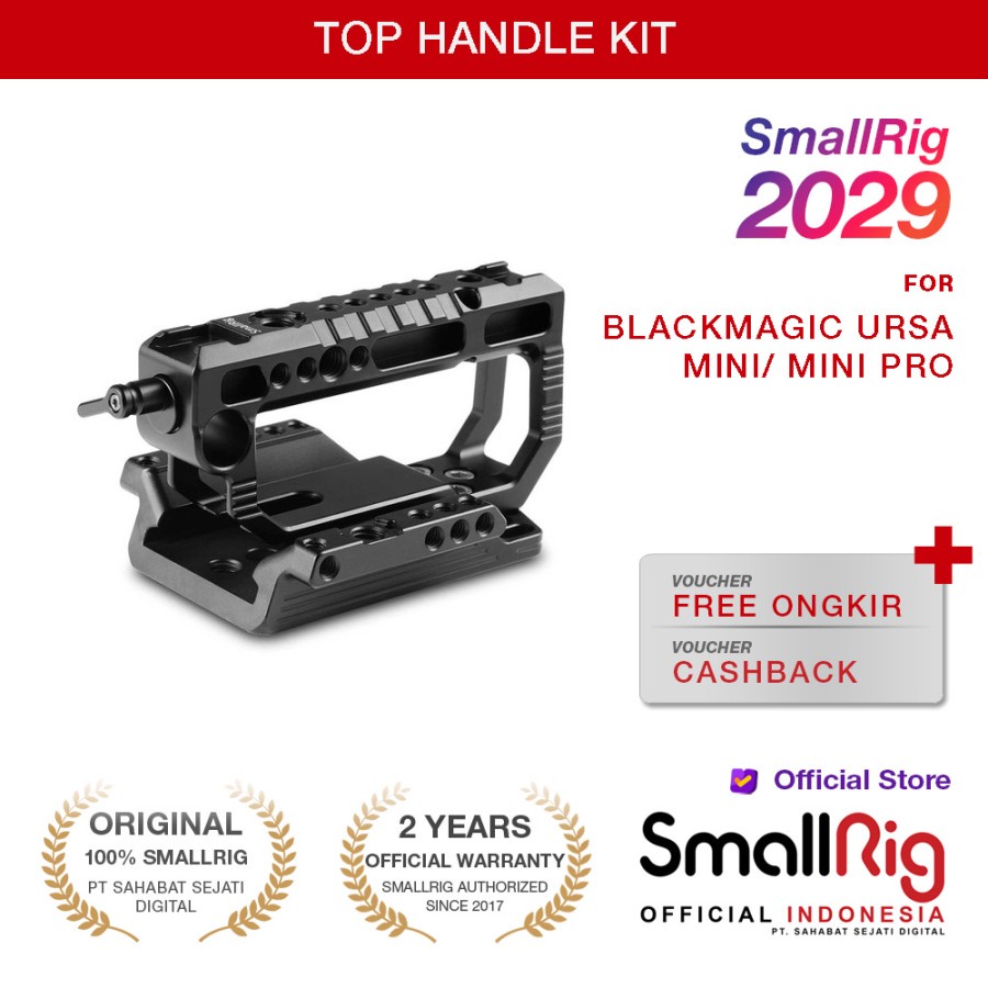 Smallrig Top Handle Kit For Blackmagic Ursa Mini/ Mini Pro 2029