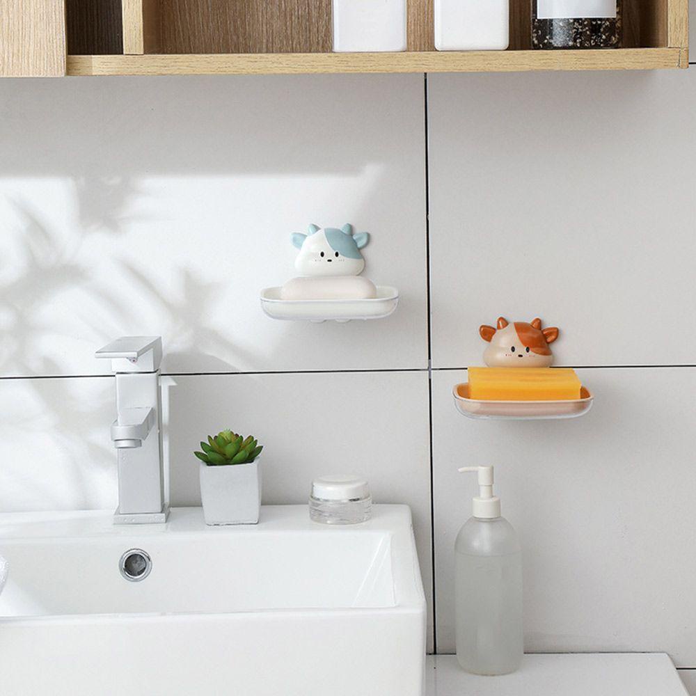 Populer Tempat Sabun Kualitas Tinggi Kartun Betis Perekat Diri Rak Sabun Saluran Air Yang Dipasang Di Dinding