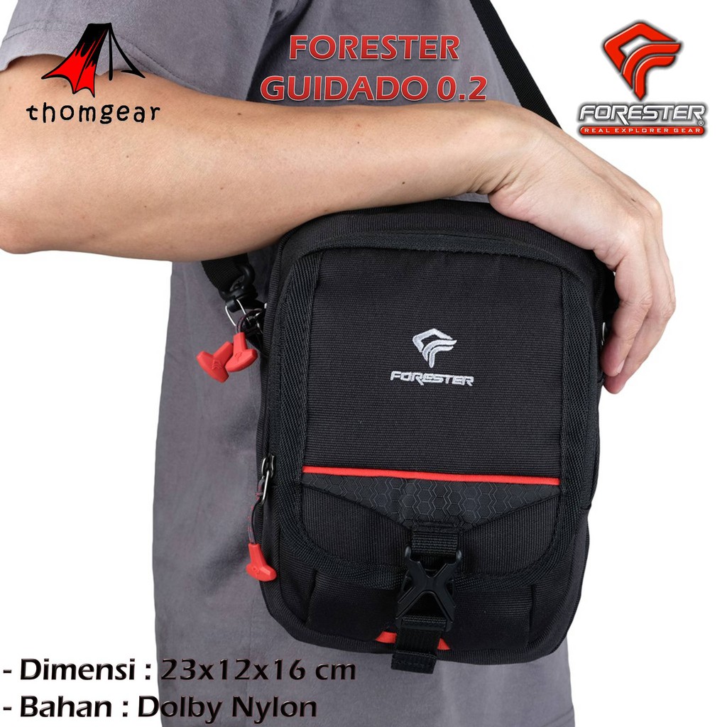 Thomgear Forester 30284 Tas Slempang Travel Pouch Guidado 0.2 + Cb Original