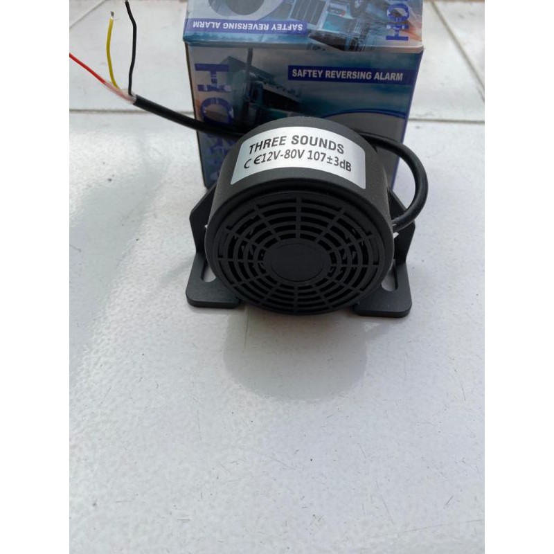 Backup Alarm 3 Suara 12-24 Volt Model KECIL