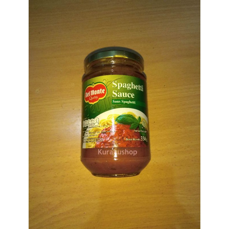 

SAUS SPAGHETTI DELMONTE SPAGHETTI SAUCE 330 GRAM