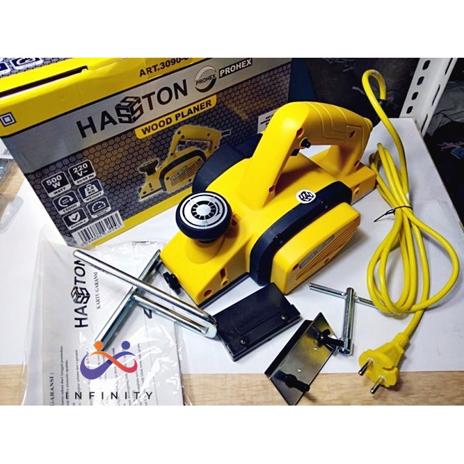 Mesin Planer HASSTON 3090 Mesin Ketam Serut Pasah 500 w Haston planner Terbaik INFJ