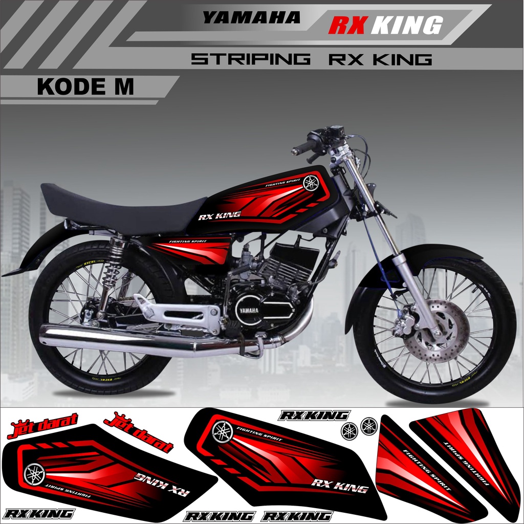 Sticker Striping Rx King Variasi Stiker Rx King Variasi Kode M