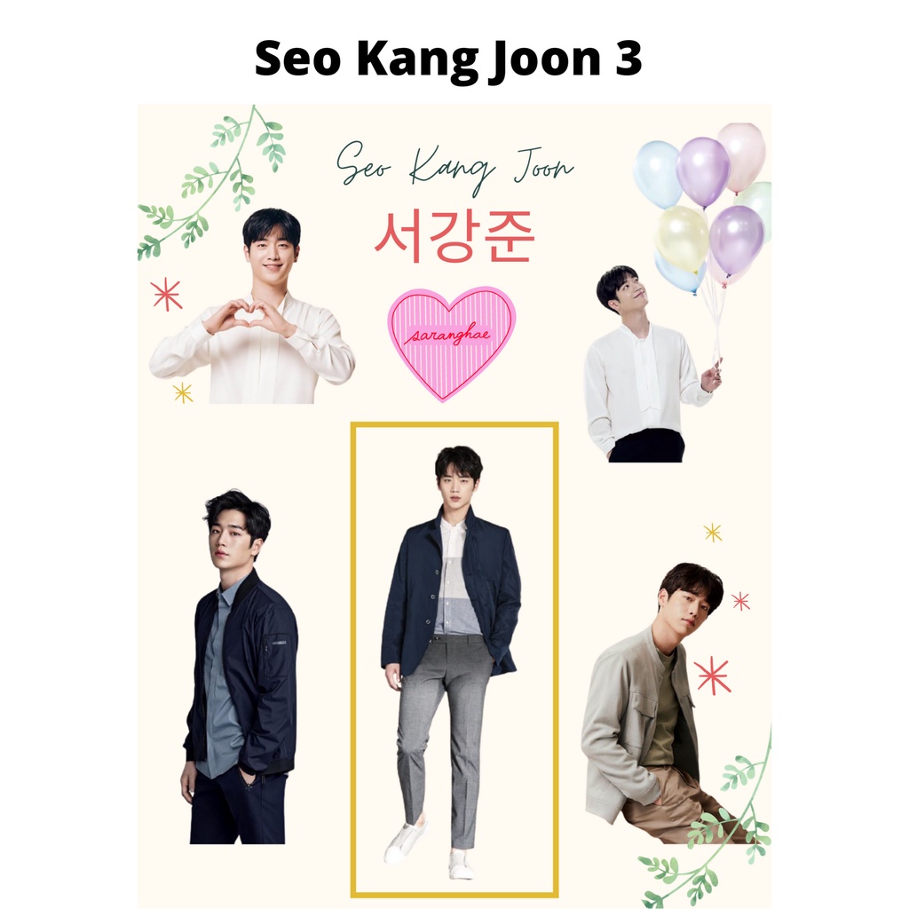 Sticker Drama Korea Sticker Laptop Sticker Seo Kang Joon Aesthetic Lucu Murah