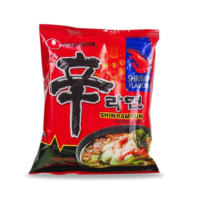 

PASTA-ANEKA- NONGSHIM SHINRAMYUN SHRIMP FLAVOR 120GR -ANEKA-PASTA.