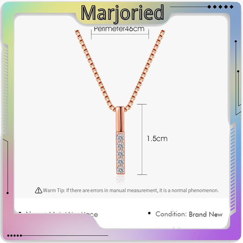 Kalung Rantai Klavikula Panjang Bentuk Geometris Gaya Korea Minimalis Untuk Wanita-MJD