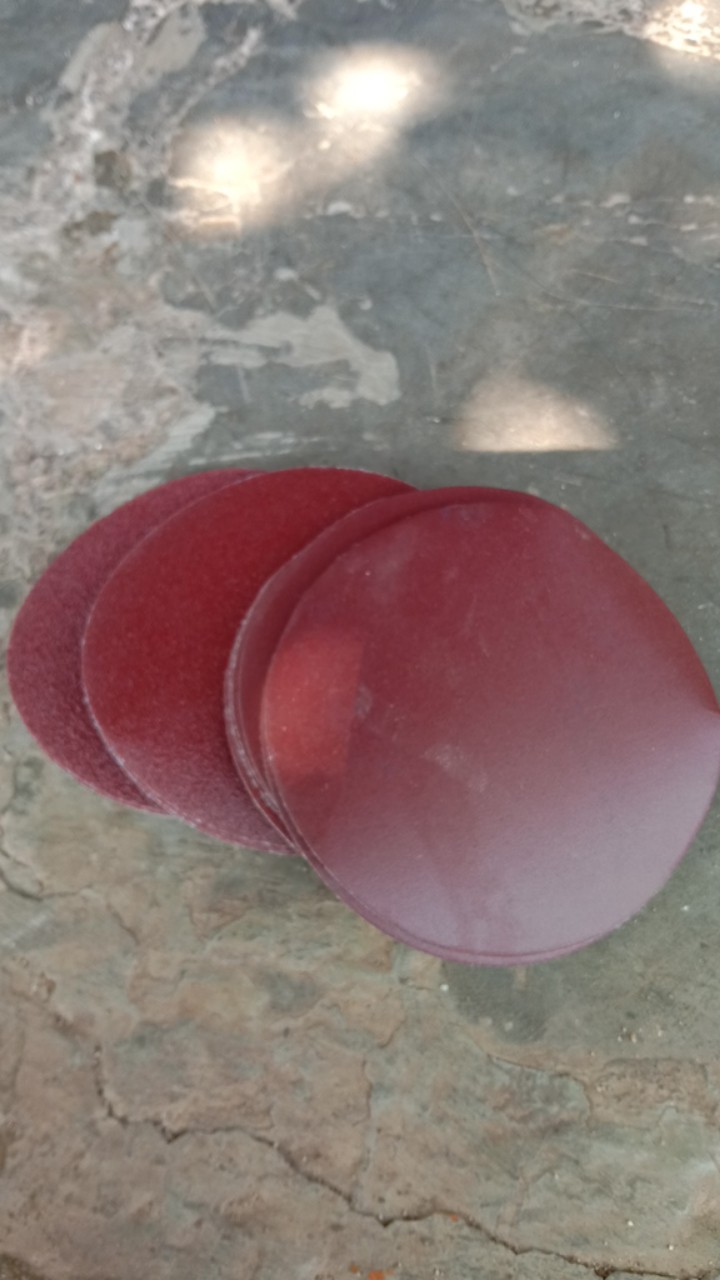 Amplas Velcro Ukuran 4 Inch Gerinda Prepet 60 80 120 150 180 240 400 Sanding Pad 4