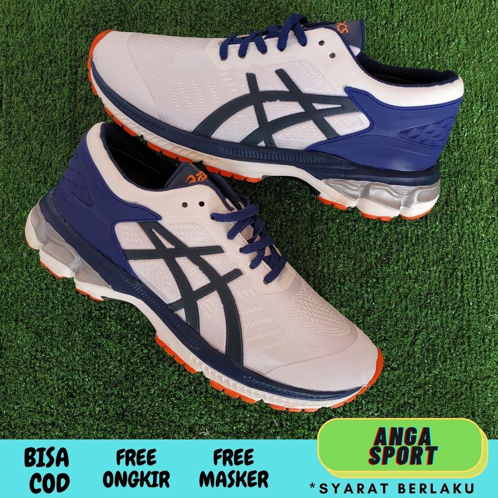 SEPATU PRIA BADMINTON OLAHRAGA KEKINIAN PUTIH BIRU TERLARIS / SEPATU JOGGING COWOK / SEPATU LARI KEREN TERMURAH / SEPATU SPORT VOLLY