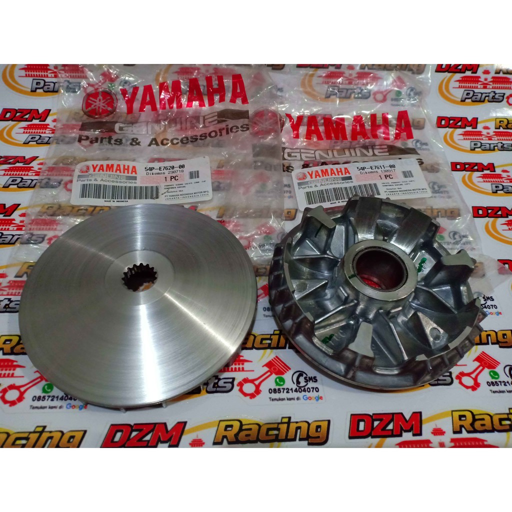 Jual Pulley CVT Rumah Roller DZM Racing Yamaha Mio J X Ride Soul Gt 54p Modifikasi Bukan USR TDR KAWAHARA Indonesia Shopee Indonesia