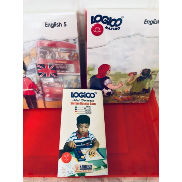 BHS INGGRIS  NO PAPAN ❌❌ "HANDLE BOX/KOPER  LEPAS" * LOGICO MAXIMO  TANPA PAPAN❌❌