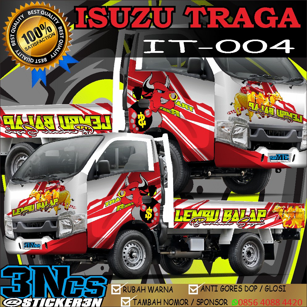 Jual Decal Isuzu Traga Fullbodi Jual Decal Isuzu Traga Fullbodi