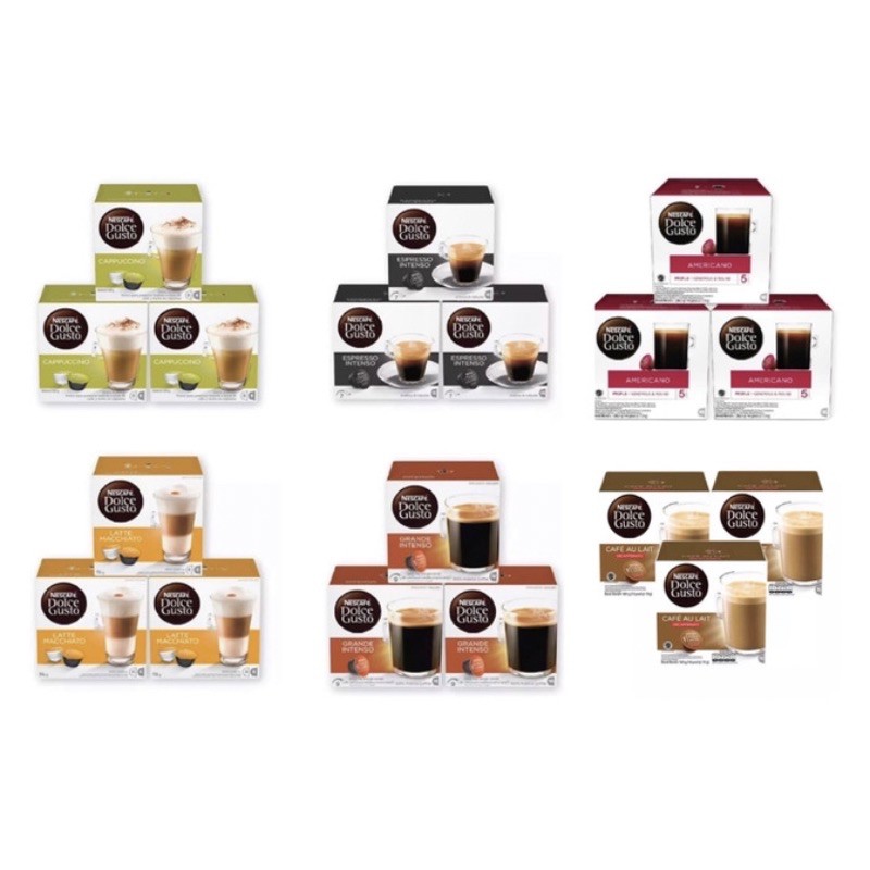 

Nescafe dolce gusto capsule 200 gr