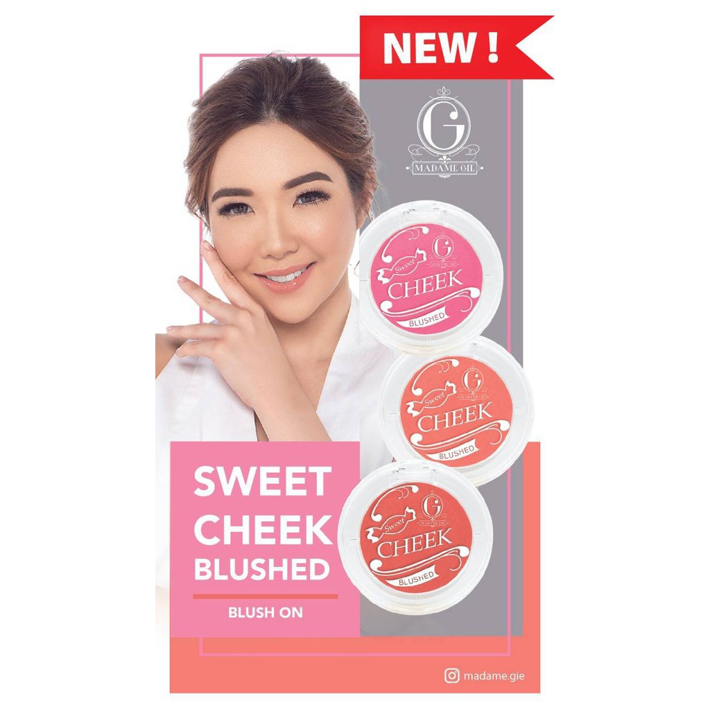 Madame Gie Blushed Sweet Cheek - Blush On