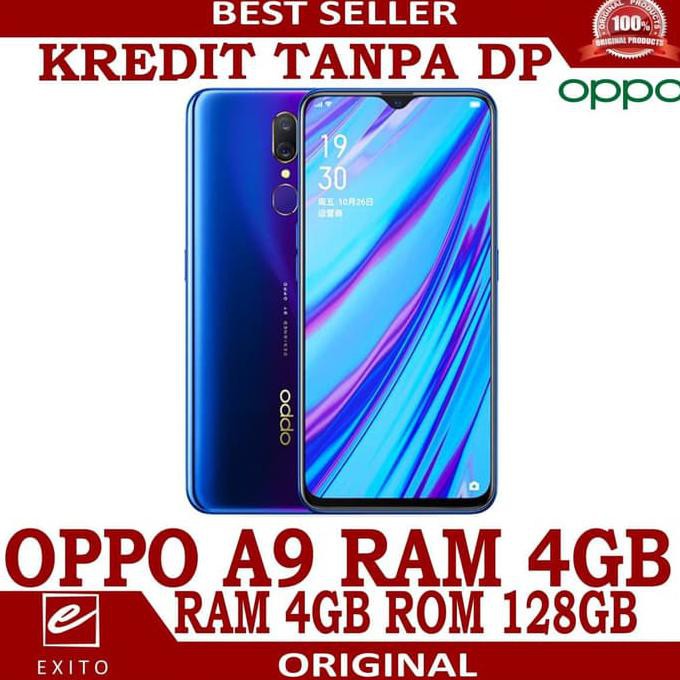 TERMURAH OPPO A9 RAM 4GB ROM 128GB GARANSI RESMI OPPO INDONESIA - Ungu READY STOCK