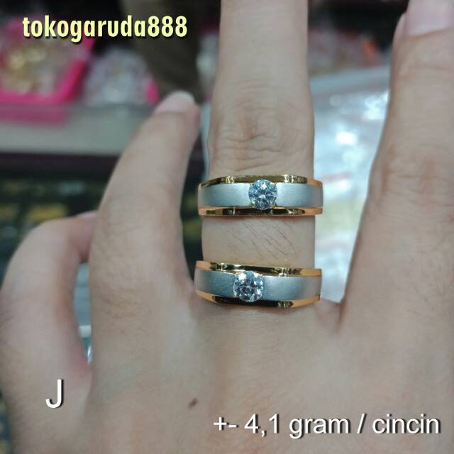 700 Cincin anak dan dewasa emas asli kadar 70% 22 surabaya gold whitegold kuning putih tunangan nikah lamaran UBS