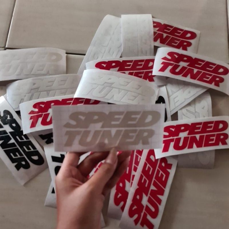 STICKER STIKER CUTTING SPEEDTUNER