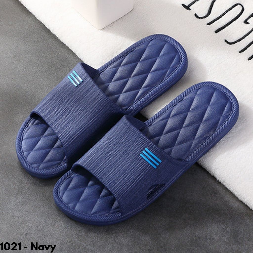 SANDAL RUMAH KAMAR HOTEL TOILET DAPUR PRIA WANITA MAMA PAPA IMPORT NYAMAN EMPUK UNISEX 1021