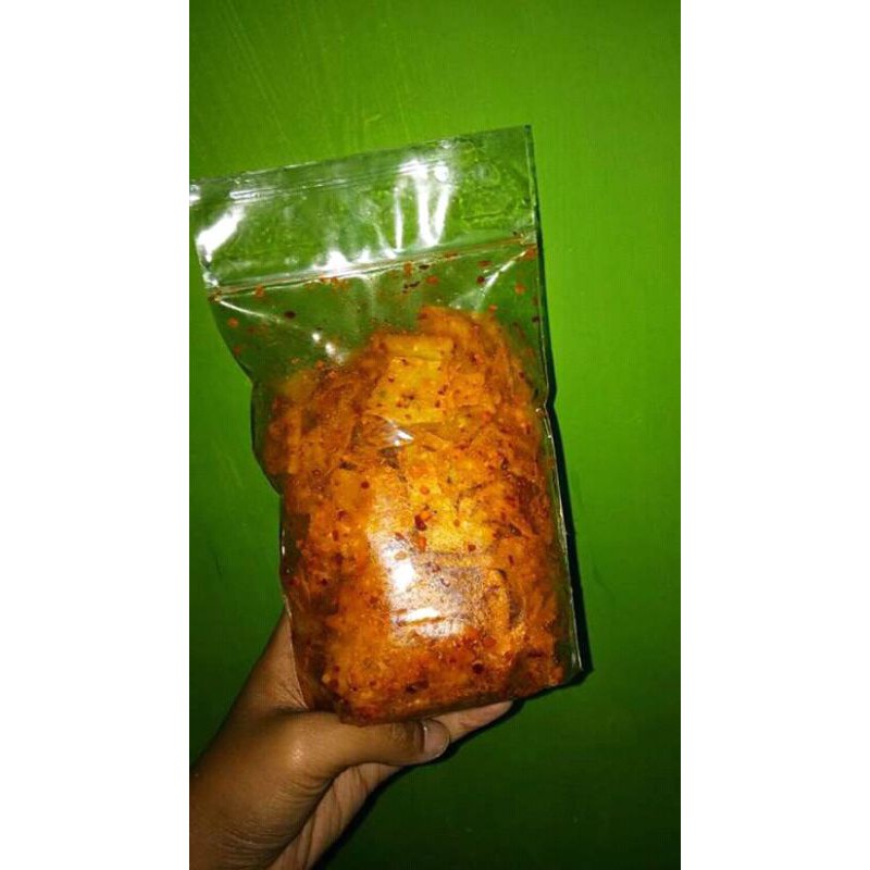 

Pangsit Jeruk Pedas.